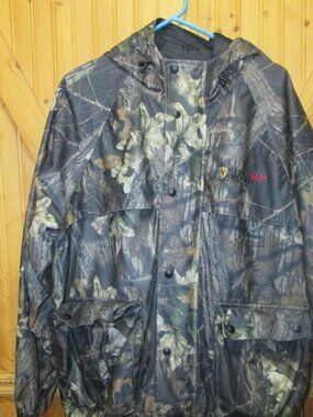 Mens camo Sc. ent Blocker Plus Insulated hooded hunting parka xl VGUC